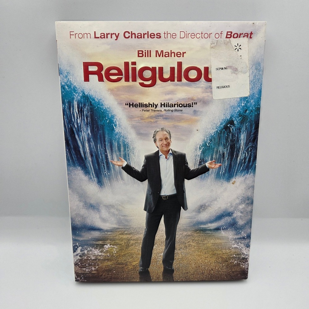 Religulous DVD Bill Maher Documentary Movie Widescreen 2008 Larry Charles Comedy